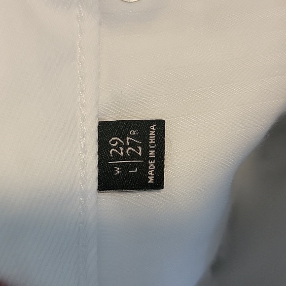 Abercrombie & Fitch white detailed distressed jeans - Picture 9 of 12